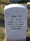 Eva's grave.